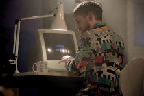 Britische Pop-Band The Divine Comedy mit Sänger Neil Hannon gastiert auf ihrer "Office Politics"-Tour in der Live Music Hall Köln (© Thomas Brill)