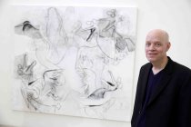 Deutsche Maler Lutz Driessen zeigt in seiner Ausstellung „Selbstpelikan“ vom 13. März bis 26. April 2025 neue Gemälde in der artothek Köln (&copy; Thomas Brill)