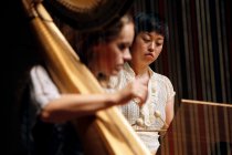 Mirjam Schröder und Rie Watanabe gastieren als Duo MiRi mit ihrem Programm "Like a Water-Buffalo" bei der 9 Kölner Musik Nacht im Japanischen Kulturinstitut Köln (© Thomas Brill)