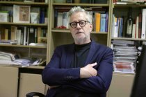 Geschäftsführer des Theater am Dom Köln Oliver Durek im Interview bezüglich Planung, Inszenierung und Wirtschaften eines Theaterensembles ohne öffentliche Förderung im Theater am Dom Köln (© Thomas Brill)