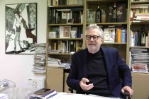 Geschäftsführer des Theater am Dom Köln Oliver Durek im Interview bezüglich Planung, Inszenierung und Wirtschaften eines Theaterensembles ohne öffentliche Förderung im Theater am Dom Köln (© Thomas Brill)