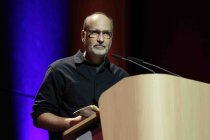 Auftaktveranstaltung der Poetica "Soft Magic – Poesie & Weltgestaltaltung" in der Aula der Universität zu Köln (&copy; Thomas Brill)