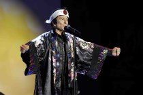 Stück "Elvis Jubiläum" bei der Stunksitzung 2025 im E-Werk Köln (© Thomas Brill)