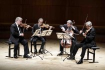 Amerikanische Streichquartettensemble Emerson String Quartet gastiert mit Werken von Béla Bartók und Felix Mendelssohn Bartholdy in der Philharmonie Köln (&copy; Thomas Brill)