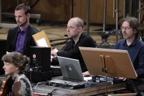 Deutsches NRW-Landes-Ensemble für zeitgenössische Musik Ensemble musikFabrik gastiert im Rahmen des Musikfestivals "ACHT BRÜCKEN/Musik für Köln" in der Philharmonie Köln (© Thomas Brill)