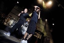 Deutsche Hip Hop-Band "Die Fantastischen Vier" mit den SŠngern Thomas D., Michi Beck, Smudo und DJ And.Ypsilon gastieren auf ihrer "Vier und Jetzt"-Tour im E-Werk Köln (© Thomas Brill)