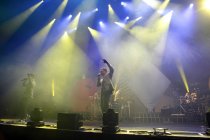 Hamburger Hip Hop-Band Fettes Brot gastieren auf ihrer "3 is ne Party"-Tour in der Lanxess-Arena Köln (© Thomas Brill)