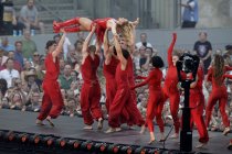Deutsche Schlagersängerin Helene Fischer gastierte auf ihrer "360° Stadion"-Tour im RheinEnergie Stadion Köln (&copy; Thomas Brill)