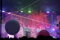 Amerikanische Rockband The Flaming Lips gastiert auf ihrer "Yoshimi Battles the Pink Robots - Live in Concert"-Tour im E-Werk Köln (© Thomas Brill)
