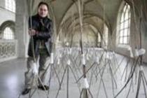 Spanische Künstler Rafa Forteza gastiert mit seiner Ausstellung "Ritus" vom 12. Januar bis 16. Februar 2008 in der Kunst-Station Sankt Peter Köln (&copy; Thomas Brill)