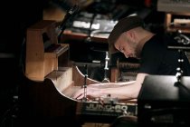 Deutsche Pianist und Komponist Nils Frahm gastiert auf seiner "All Melody"-Tour in der Philharmonie Köln (© Thomas Brill)