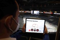 Free WiFi in der Lanxess-Arena in der Lanxess-Arena Köln (© Thomas Brill)