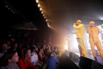 Deutsche Hip-Hop-Gruppe Fünf Sterne deluxe gastiert auf ihrer "Flash"-Tour in der Live Music Hall Köln (© Thomas Brill)
