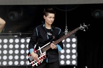Österreichische VolksRock’n’Roller Andreas Gabalier gastiert auf seiner "Volks-Rock’n’Roller"-Open Air Tournee im Sparkassenpark Mönchengladbach  (© Thomas Brill)