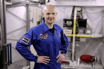 Deutscher Geophysiker und Astronaut Alexander Gerst trainiert für seinen sechs monatigen Aufenthalt auf der Internationalen Raumstation ISS im European Astronauts Centre Köln (© Thomas Brill)