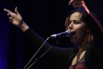 Amerikanische Singer/Songwriterin Rhiannon Giddens gastiert auf ihrer "The Freedom Highway"-Tour im Gloria Theater Köln (&copy; Thomas Brill)