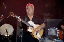 Französische Flamenco-Pop-Musikgruppe Gipsy Kings gastieren auf ihrer "Savor Famenco"-Tour Open Air am Tanzbrunnen Köln (&copy; Thomas Brill)