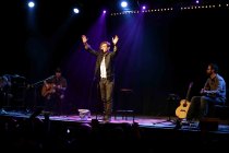 Deutscher Pop-Sänger Thomas Godoj gastiert auf seiner "V'STÄRKER AUS!"-Tour in Die Kantine Köln (© Thomas Brill)