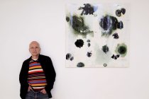 Deutsche Maler René J Goffin gastiert mit seiner Ausstellung "Malerei" vom 10. Mai bis 22. Juni 2013 in der artothek Köln (&copy; Thomas Brill)