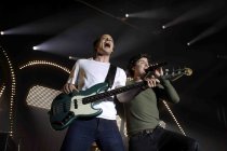 Dänische Ghetto-Popband Lukas Graham gastiert auf ihrer "Lukas Graham"-Tour in der Mitsubishi Electric Halle Düsseldorf (© Thomas Brill)