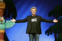 Deutscher Puppet-Comedian Sascha Grammel gastiert mit seinem Programm "Fast fertig!" in der Lanxess-Arena Köln (© Thomas Brill)