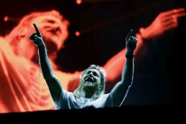 Französischer House-DJ David Guetta gastiert auf seiner "Listen"-Tour im ISS Dome Düsseldorf (&copy; Thomas Brill)