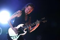 Finnische Gothic-Rock-Band HIM gastiert auf ihrer "Tears On Tape"-Tour im E-Werk Köln (© Thomas Brill)