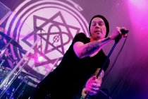 Finnische Gothic-Rock-Band HIM gastiert auf ihrer "Tears On Tape"-Tour im Gloria Theater Köln (&copy; Thomas Brill)