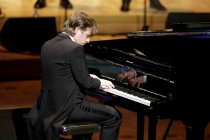 Klner Band "Hall&Rauch" gastiert mit dem Pianisten Camillo Grewe mit ihrem Stck "Psychoreo" in der Klner Philharmonie (© Thomas Brill)