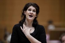Deutsche Sopranistin Anja Harteros gastiert in Begleitung der Münchner Philharmoniker unter der Leitung des russischen Dirigenten Valery Gergiev in der Kölner Philharmonie (© Thomas Brill)