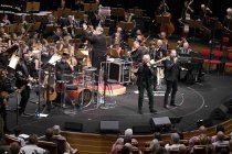Kölner Mundartgruppe Höhner gastiert in Begleitung des Orchesters der Jungen Sinfonie Köln unter der Leitung von Sebastian Hässy zum 30. mal in der Kölner Philharmonie (© Thomas Brill)