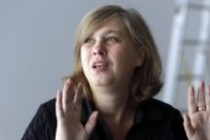 Prorektorin am Lehrstuhl für Medienkunst im transmedialen Raum Prof. Ute Hörner an der Kunsthochschule für Medien Köln (KHM) (&copy; Thomas Brill)