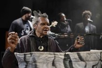 Lonnie Holley und Mourning BLKstar eröffnen das 12. Week-End Fest im Stadtgarten Köln (© Thomas Brill)