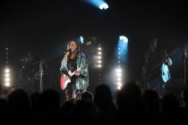 Deutsche Musikerin Judith Holofernes gastiert auf ihrer "Ich bin das Chaos"-Tour im Gloria Theater Köln (© Thomas Brill)