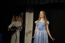 Proben zur Komödie von Francis Beaumont "Der Ritter von der Brennenden Mörserkeule", dass am 03. September 2020 im Horizont Theater Köln Premiere feiern wird (© Thomas Brill)