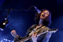 Irischer Folkrockmusiker Andrew Hozier-Byrne alias Hozier gastiert auf seiner "Hozier"-Tour im Palladium Köln (&copy; Thomas Brill)