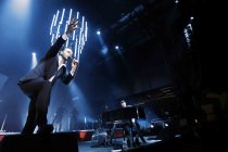 Britische Synthie-Pop-Band Hurts gastiert auf ihrer "Desire"-Tour im Palladium Köln (© Thomas Brill)