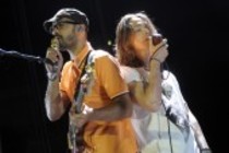 Amerikanische Crossover-Band Incubus gastiert mit Sänger Brandon Boyd auf ihrer "If Not Now, When?"-Tour in der Lanxess-Arena Köln (© Thomas Brill)