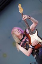 Britische Hard-Rock- und Heavy-Metal-Band Iron Maiden gastiert auf ihrer "Maiden England European"-Tour Open Air an der Arena Oberhausen (© Thomas Brill)