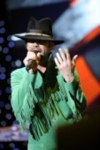 Britische Acid-Jazz-Band Jamiroquai gastiert auf ihrer "Rock Dust Light Star"-Tour in der Arena Oberhausen (© Thomas Brill)