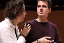 Französische Countertenor Philippe Jaroussky gastiert in Begleitung des Kammerorchesters Orfeo 55 unter der Leitung der französischen klassische Alt-Sängerin und Dirigentin Nathalie Stutzmann in der Philharmonie Köln (© Thomas Brill)