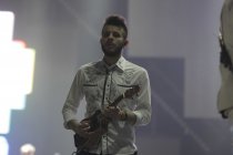 Italienische Liedermacher Lorenzo Cherubini alias Jovanotti gastiert auf seiner "Lorenzo 2015 "-Tour in der Mitsubishi Electric Halle Dsseldorf (&copy; Thomas Brill)