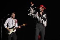 Italienische Liedermacher Lorenzo Cherubini alias Jovanotti gastiert auf seiner "Lorenzo 2015 "-Tour in der Mitsubishi Electric Halle Dsseldorf (&copy; Thomas Brill)
