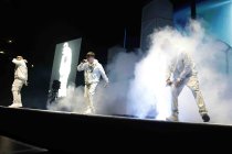 Deutsche Hip-Hop-Formation K.I.Z eröffnen ihre "Görlitzer Park"-Tour in der Lanxess Arena Köln (&copy; Thomas Brill)