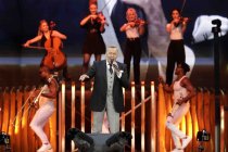Deutscher Schlagersänger Roland Kaiser gastierte auf seiner 50 Jahre - 50 Hits" - "RK50"-Jubiläumstour"" im RheinEnergieStadion Köln (© Thomas Brill)