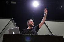 Deutsche Sänger Fritz Kalkbrenner gastiert auf seiner "Sick Travellin"-Tour im E-Werk Köln (© Thomas Brill)