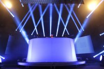 Deutsche Sänger Fritz Kalkbrenner gastiert auf seiner "Ways Over Water"-Tour im Palladium Köln (© Thomas Brill)