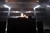 Deutsche Techno-Musiker Paul Kalkbrenner gastiert auf seiner "7"-Tour im Palladium Köln (© Thomas Brill)