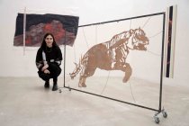 Zypriotisch-griechische Künstlerin Lito Kattou gastiert mit ihrer Ausstellung „Empty Afternoons“ vom 14. März bis 14. April 2019 in der artothek Köln (© Thomas Brill)