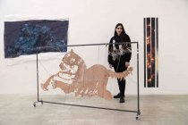 Zypriotisch-griechische Künstlerin Lito Kattou gastiert mit ihrer Ausstellung „Empty Afternoons“ vom 14. März bis 14. April 2019 in der artothek Köln (© Thomas Brill)